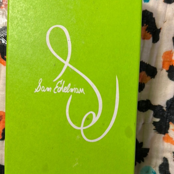 Sam Edelman Black Ruffled Heels - Picture 6 of 6